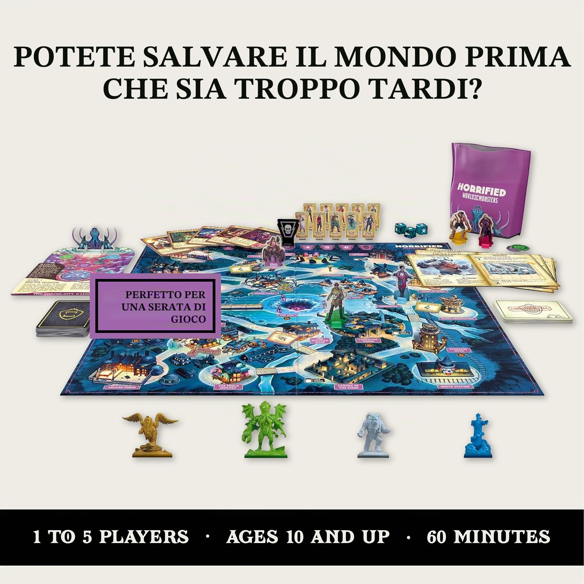 Mondo inorridito dei mostri