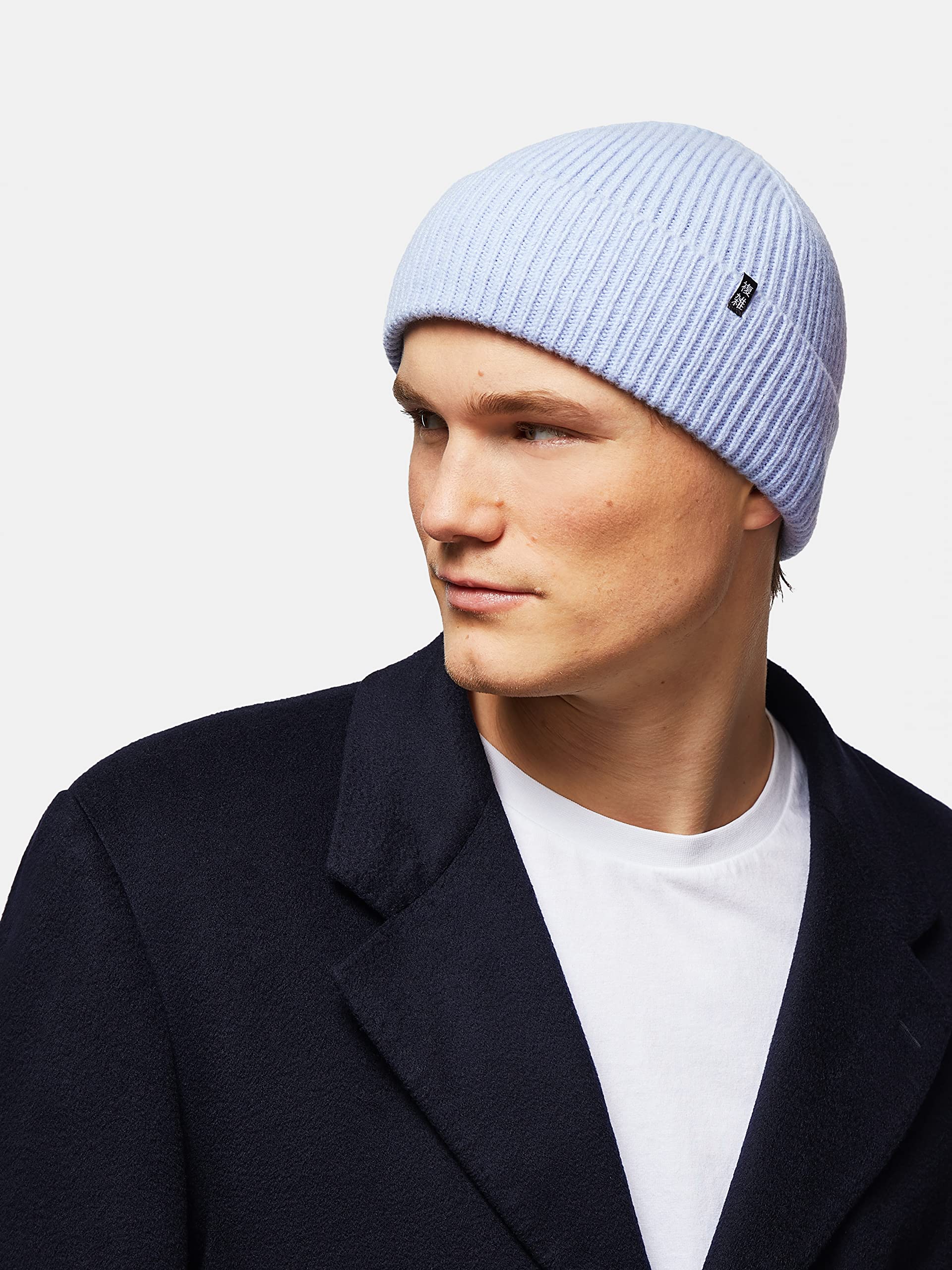 Enter the Complex® Bonnet d'hiver en laine mérinos - Tao - 100 % laine mérinos - Bonnet en tricot doux et élastique - Pour homme et femme