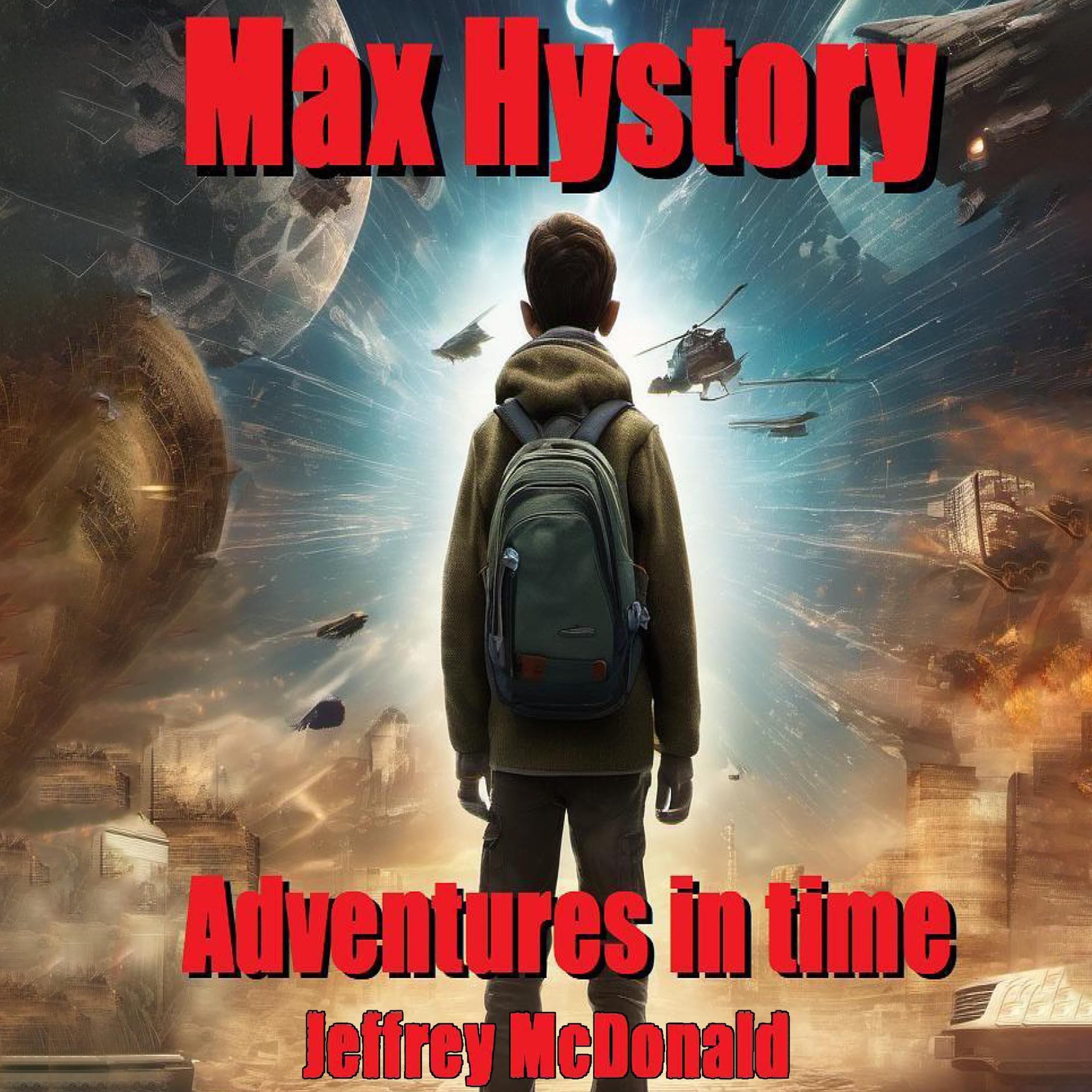 Cover art for Max Hystory: Adventures in time
