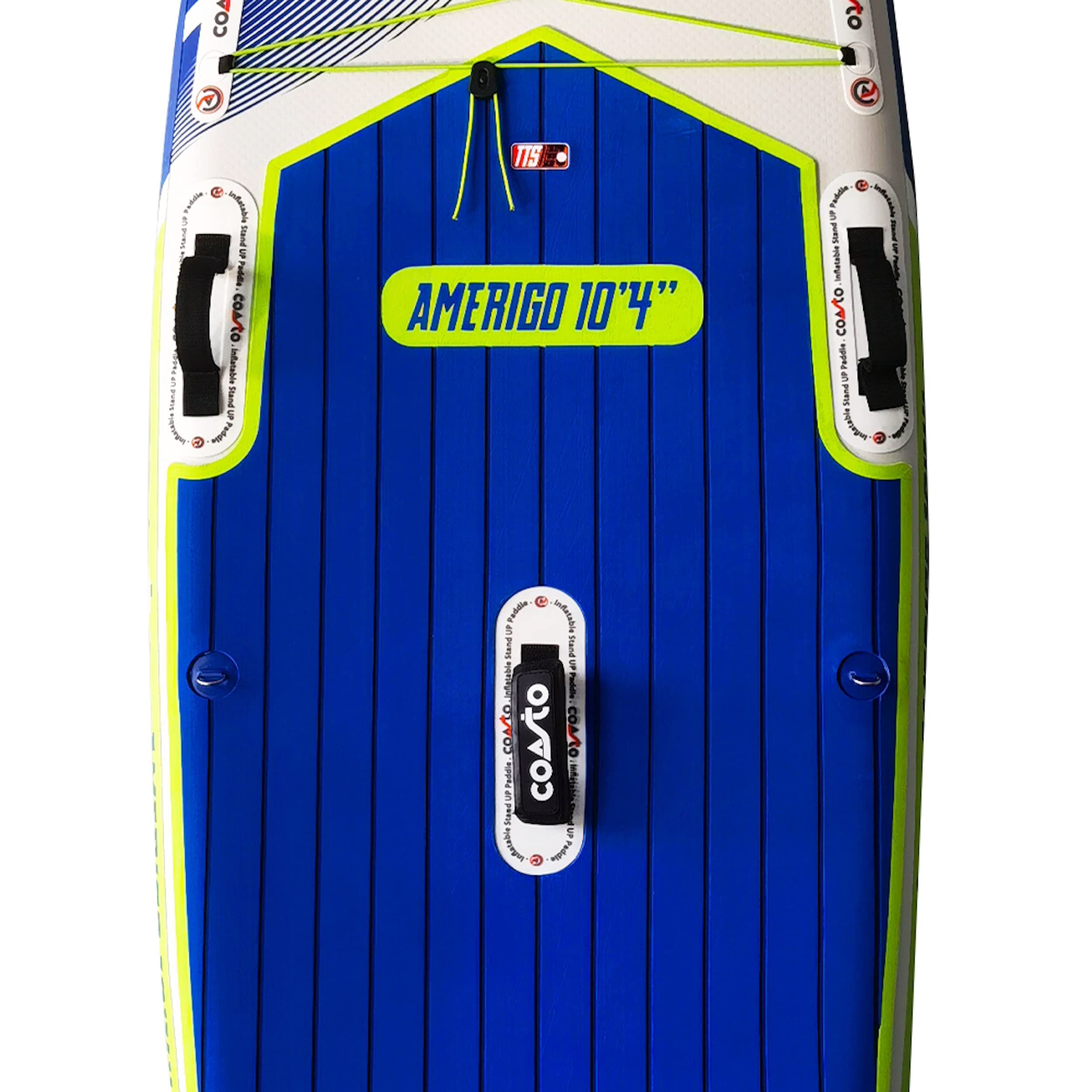 Coasto Amerigo Tabla Sup, Adultos Unisex, Azul/Blanco/Verde, 10'4"