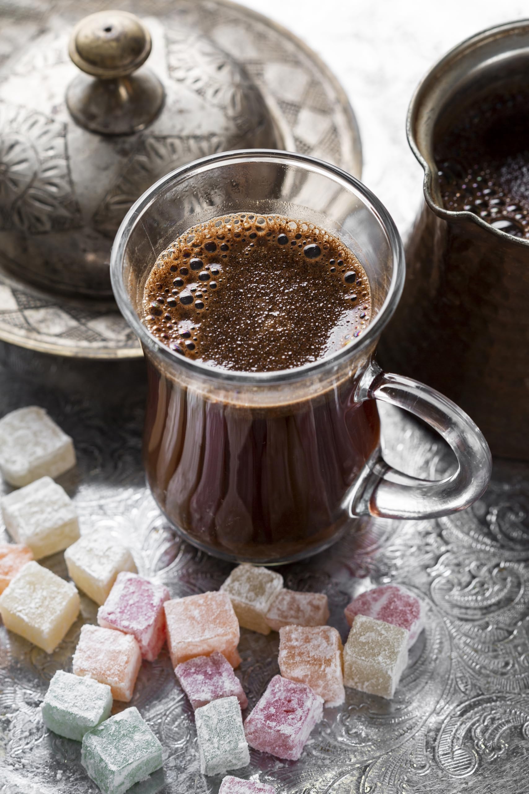 Shov Elektrischer Mokkakocher – Türkische Kaffeekanne, 250ml, 600W, Überhitzungsschutz, Edelstahl-Heizelement, schnelle Zubereitung, für 1-4 Tassen, modernes Design