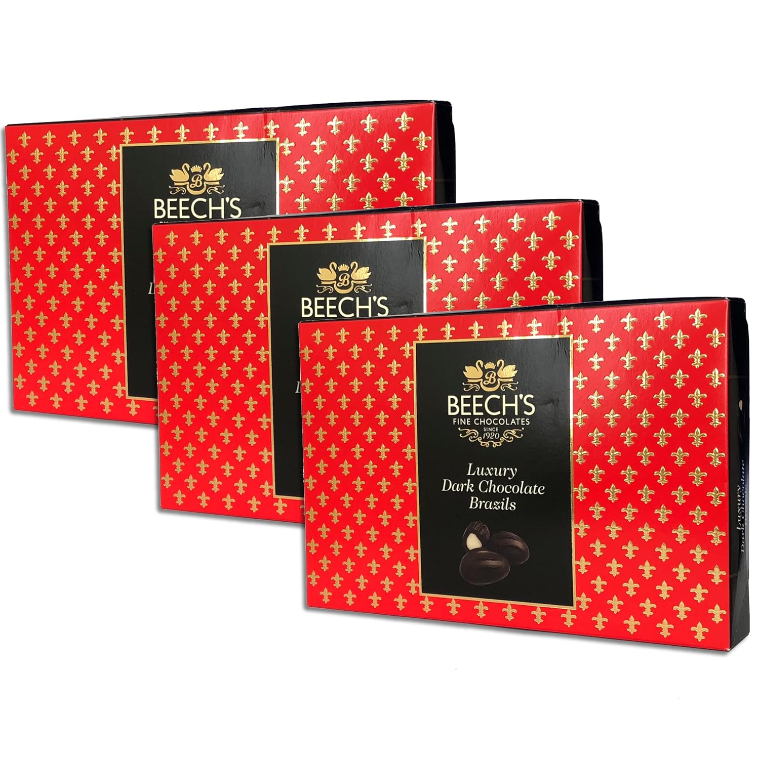 Beech's Fine Chocolates Luxury Dark Chocolate Brazil Nuts