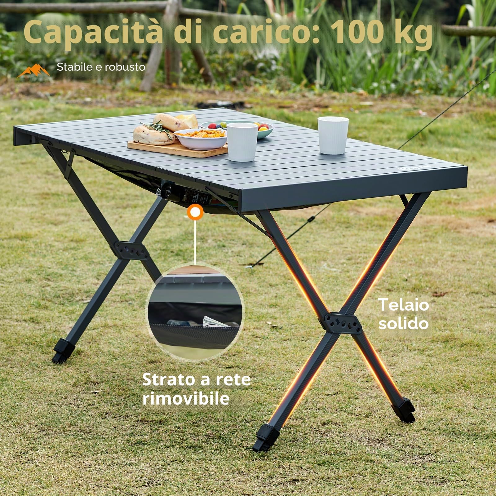 Portal Tavolo da campeggio pieghevole