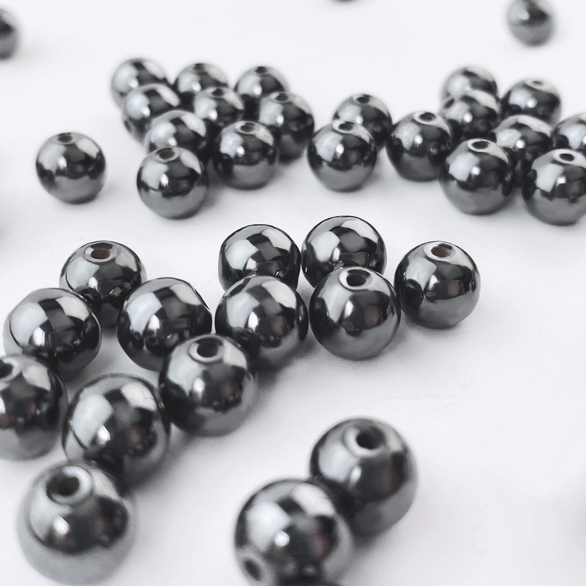 PERLES HÉMATITE FACETTE 4MM DOREÉ