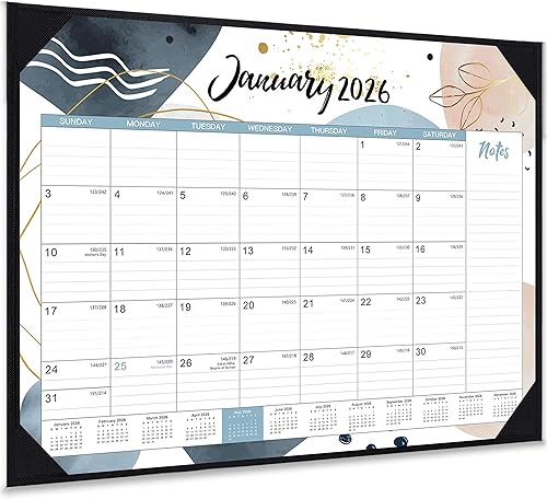 Miniatura 9 de Calendario 2025  Calendario de escritorio 2025, enero de 2025 a diciembre de 2025, calendario de escritorio grande de 12 meses de 17 x 12 pulgadas,