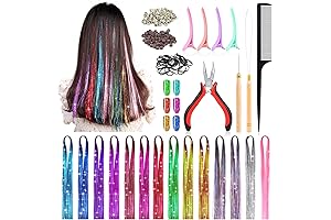 14 Colors Bedazzler Hair Kit Extensions with Tool