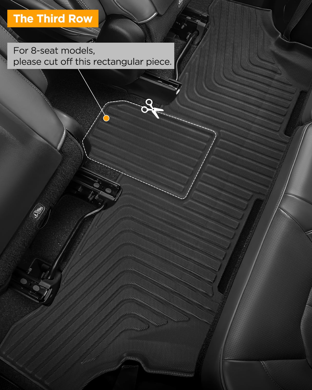 Auto & Tires Trunk Mats For Cars Trucks SUVs In Black And Other Colors - View #2