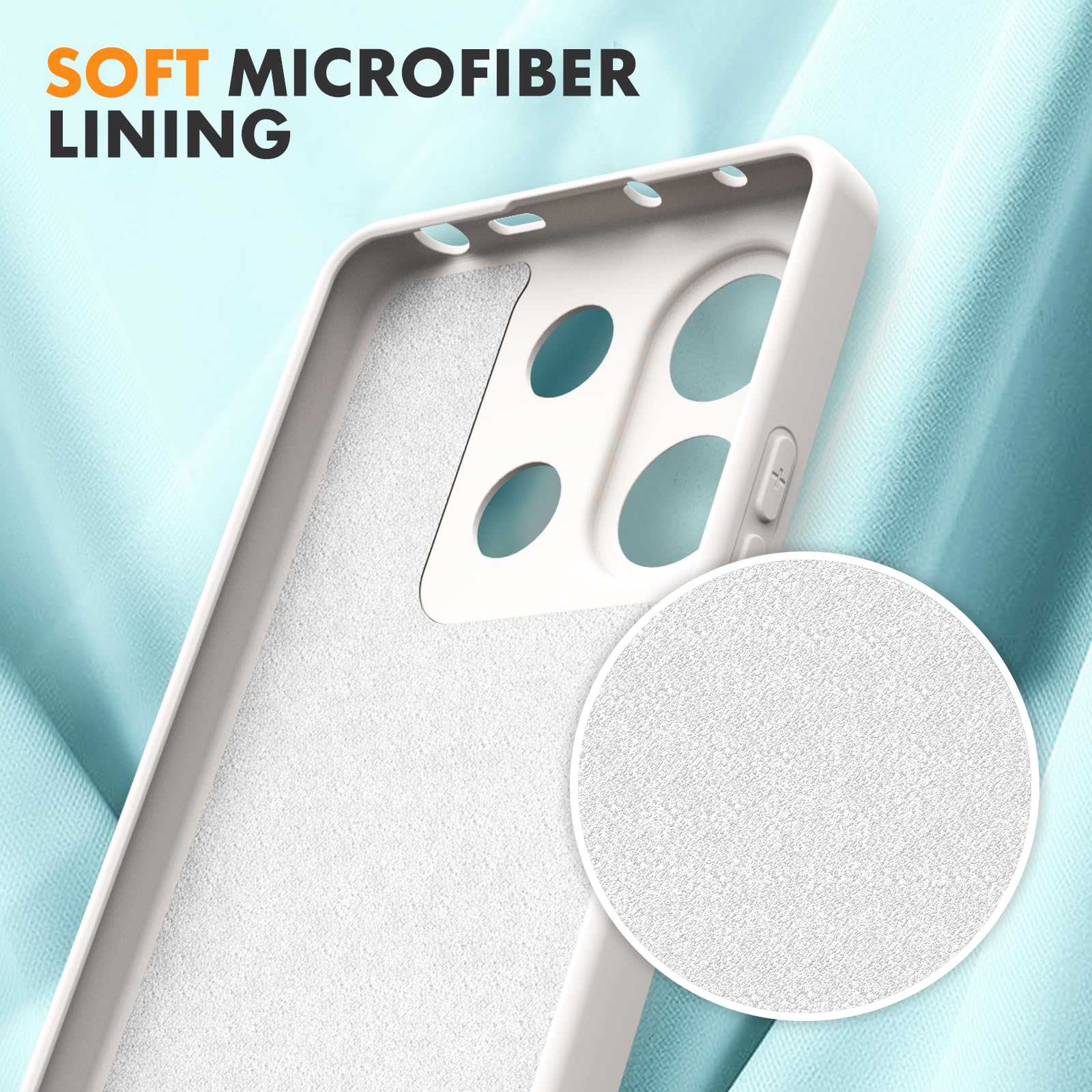 Vansdon Cover Compatible with Xiaomi Redmi Note 13 4G, 2 Protective Films in Tempered Glass - Image 4