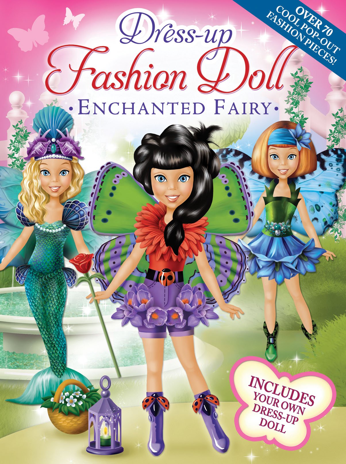 Dress-Up Fashion Dolls: Enchanted Fairy Paperback – December 6, 2013