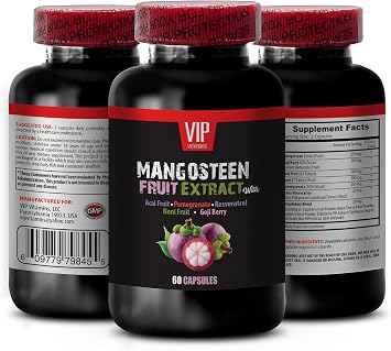 brain and memory power boost - MANGOSTEEN FRUIT EXTRACT WITH ACAI FRUIT, POMEGRANATE, RESVERATROL, NONI FRUIT, GOJI BERRY, Mangosteen supplements, antioxidants supplements for women, 1 Bottle 60 Caps