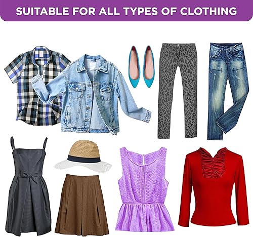 Miniatura 6 de HOLDN' STORAGE Armario Portátil - Capacidad de 50 Libras, Barra Interna de Metal Resistente, Cremallera y Ventana Transparente, Organizador de Ropa