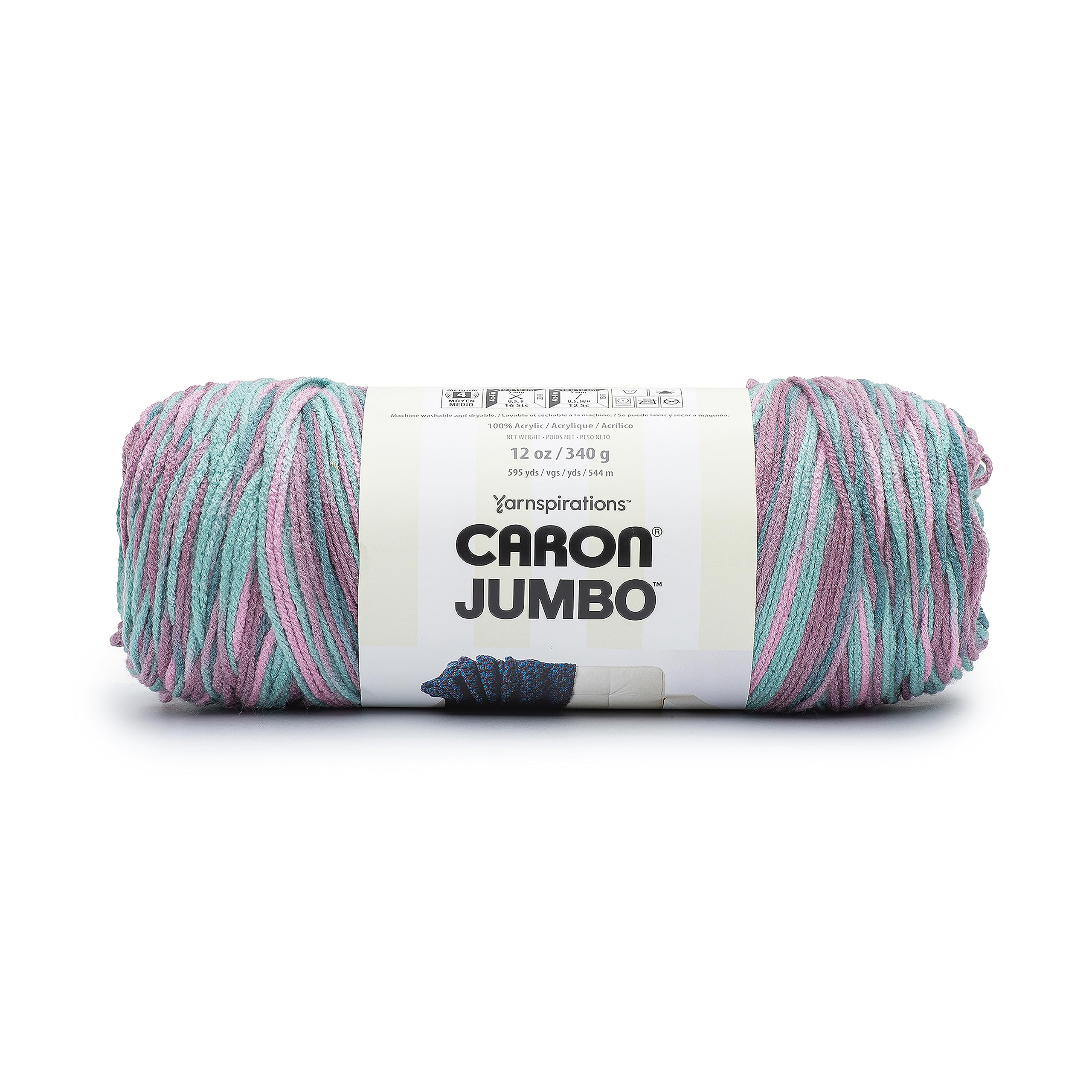 Amazon.com: Caron Jumbo Russian Sage Yarn - 2 Pack of 12oz/340g