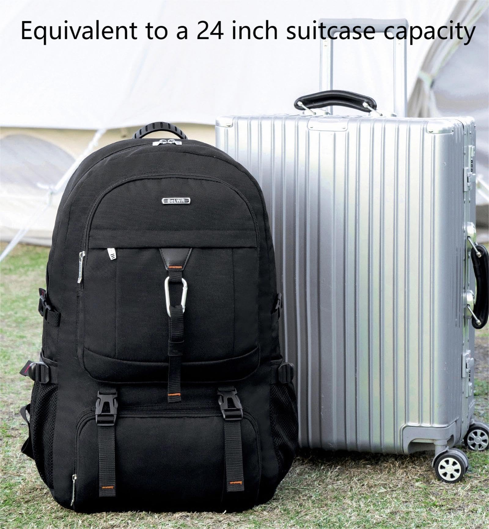 Plecak podróżny 80 l wodoodporny plecak turystyczny plecak kempingowy torba trekkingowa plecak męski outdoorowy sportowy plecak podróżny Backpac