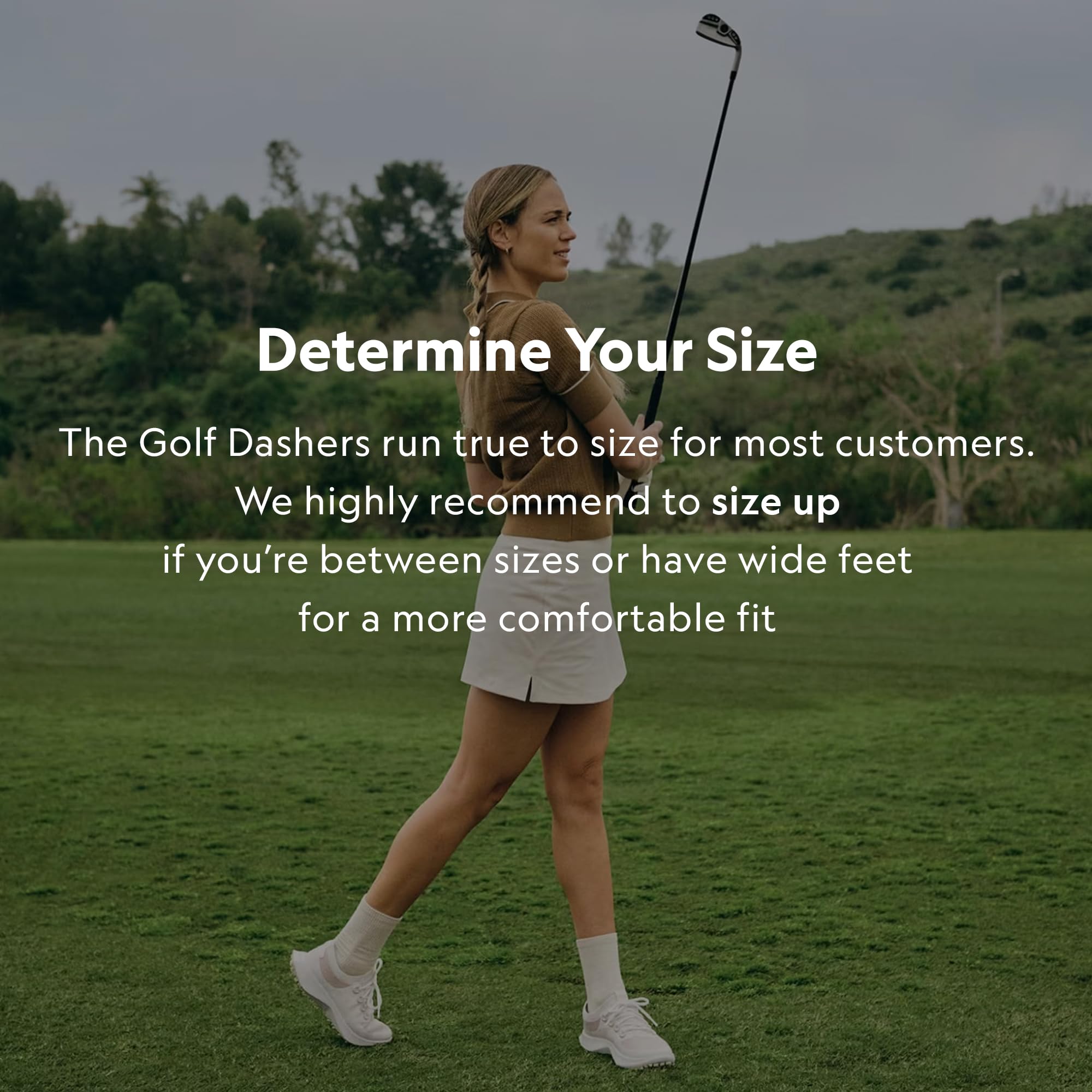 Allbirds Women's Golf Dashers, Lightweight Golf Sneaker Shoes - Blizzard, Medium Grey (Blizzard Sole) - 9.5 Medium