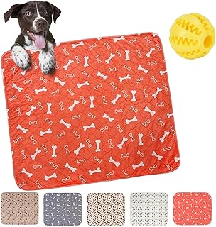 Wuffaro PIPI-Matte, Wuffaroo PIPI Matte mit Pheromone, Waschbare & Wiederverwendbare Urinierpads für Hunde und Katzen, Auslaufsicher, rutschfest & Schnell Trocknende (B,30 x 30 cm)