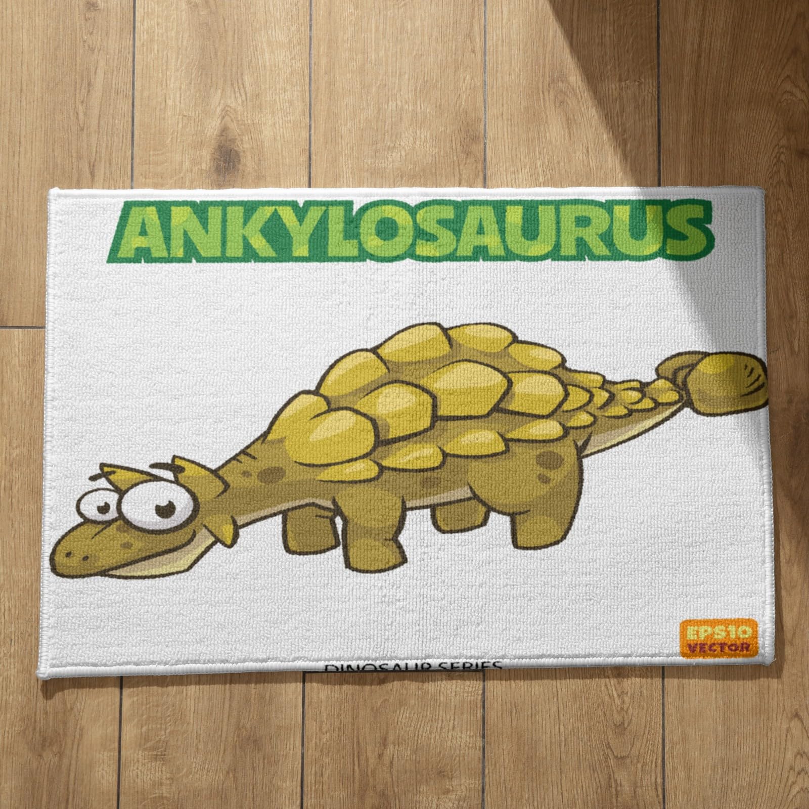 Paillasson amusant dinosaure de dessin animé pour faire sourire vos invités