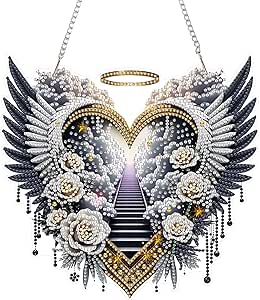 Diamond Painting Farfalla Diamond Painting Kit Completo - Fiore Pittura Diamante Fai da Te - Passatempo per Adulti - Disegni con Perline da Attaccare - Decorazione per Casa e Pareti 220x100cm YF-6806