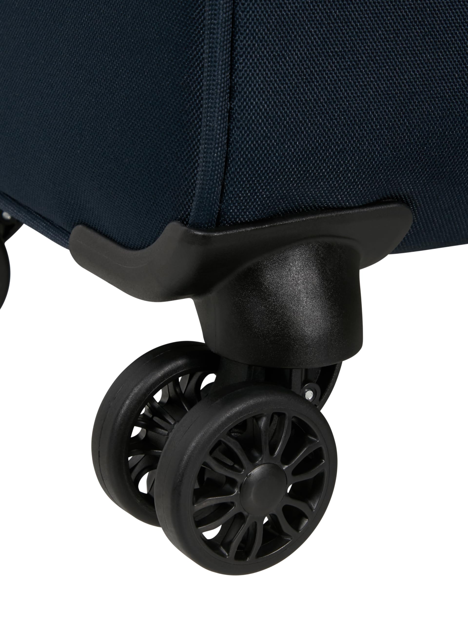 American Tourister Poproll - 3-czesciowy zestaw walizek miekkich (Bagaz podreczny, Srednia, Duza), Lekki - Niebieski (Navy)