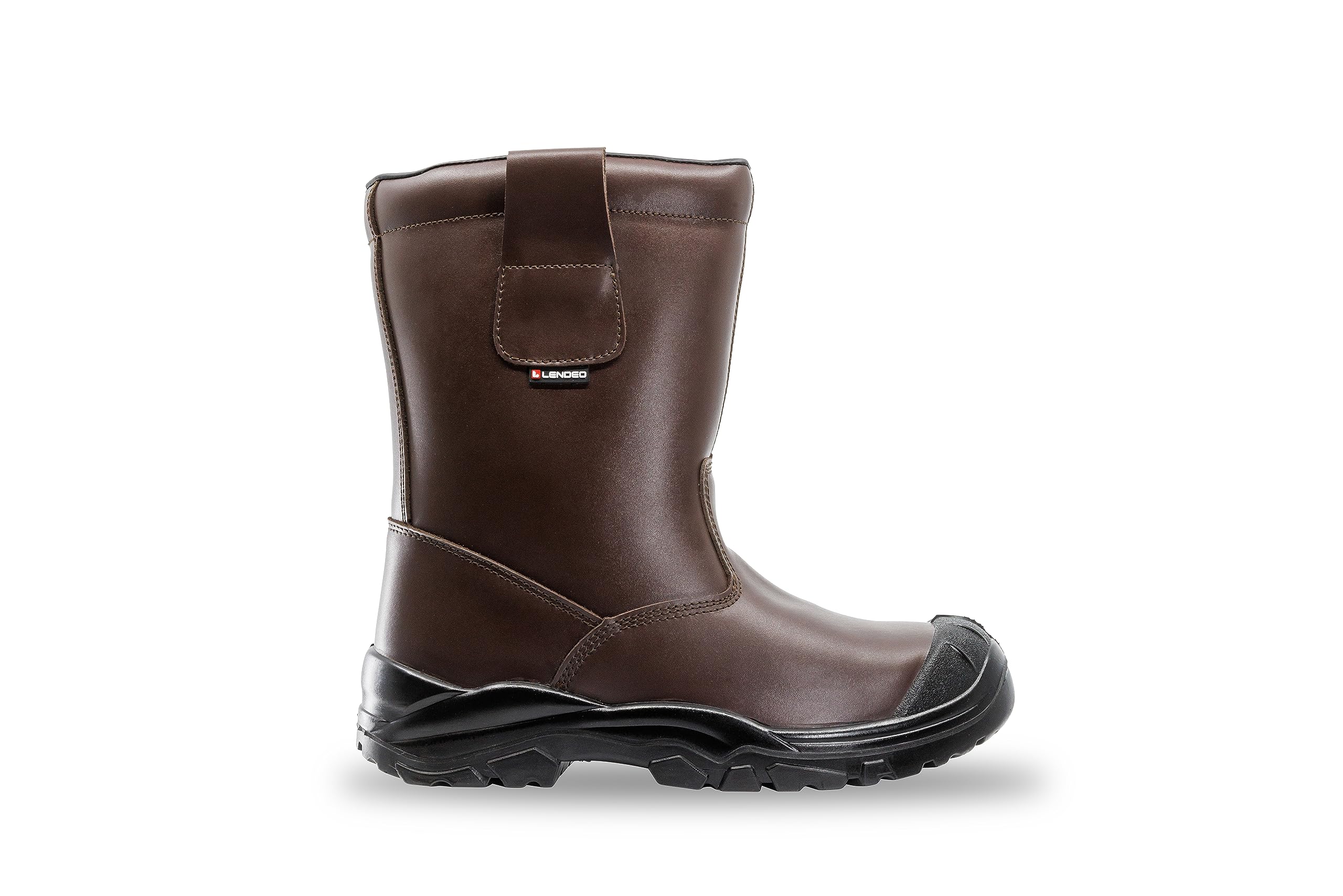 Polar Brown S3 CI SRC kozaki, brązowe, z podszewką, buty ochronne, buty robocze, brązowy, 48 EU