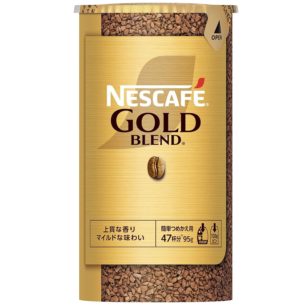 ネスカフェ ゴールドブレンド つめかえパック 95g×24個 Amazon.co.jp: 【 大容量 】ネスカフェ ゴールドブレンド エコ