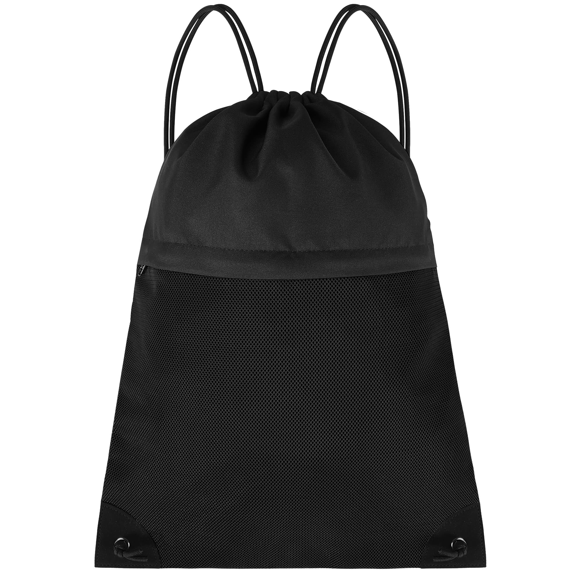 Drawstring Backpack Bag - String Gym Bag for Men Women Lightweight Cinch Sports Sackpack for Beach Travel Yoga