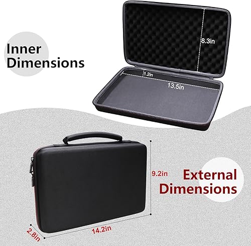 Miniatura 3 de LTGEM Estuche de almacenamiento EVA para Numark Party Mix II o Numark Party Mix - Controlador DJ o Native Instruments Maschine Mikro Mk3 Controlador