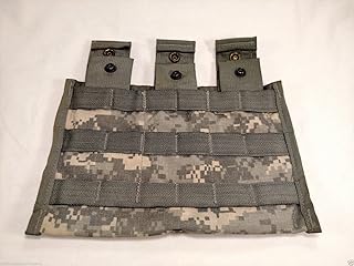 New US Military Triple Magazine Pocket 30 Round Pouch - Army ACU USGI AR15 5.56 M4 Mag