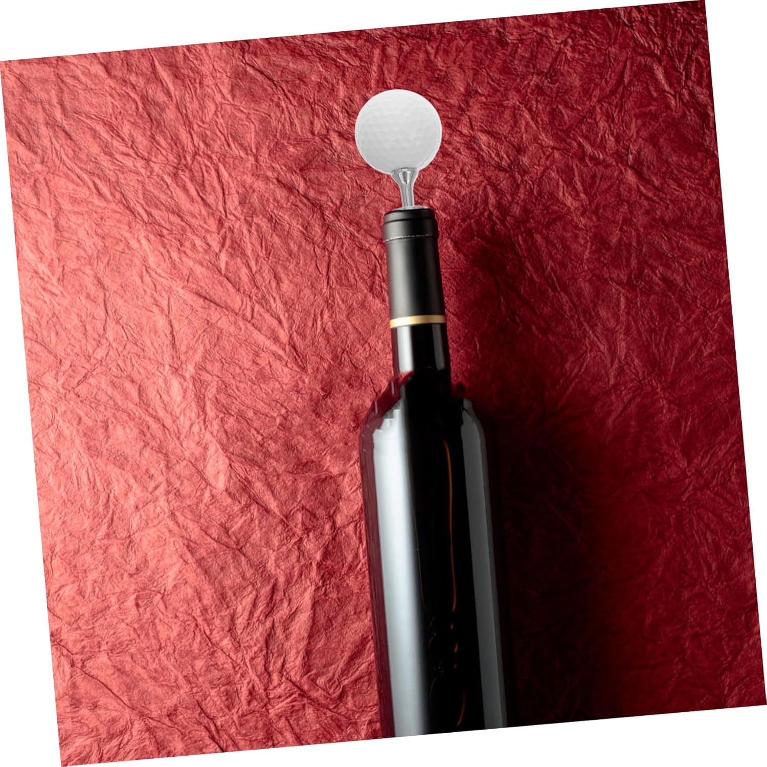 1 Set Golf Shaped Manual Wine Bottle Opener with Wine Stopper Unique Corkscrew Beer Bottle Opener for Parties and Home Bars for Golf Enthusiasts