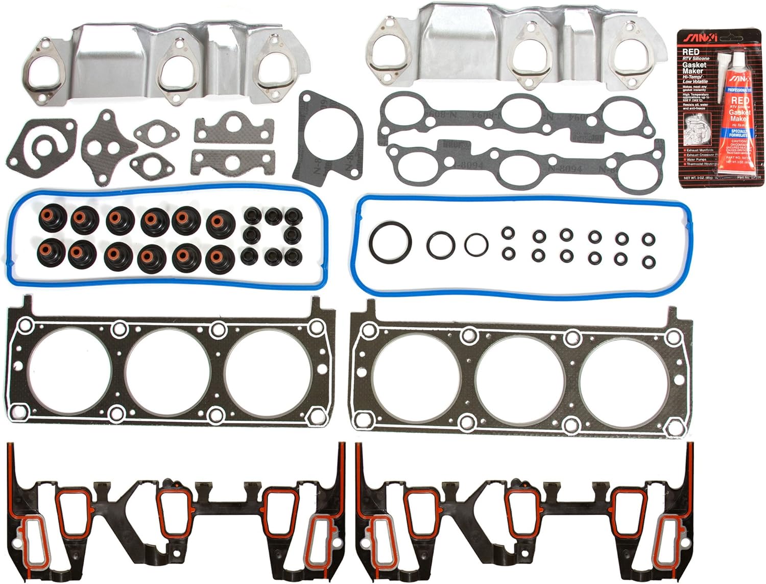 Evergreen 8-10402M Cylinder Head Gasket Set
