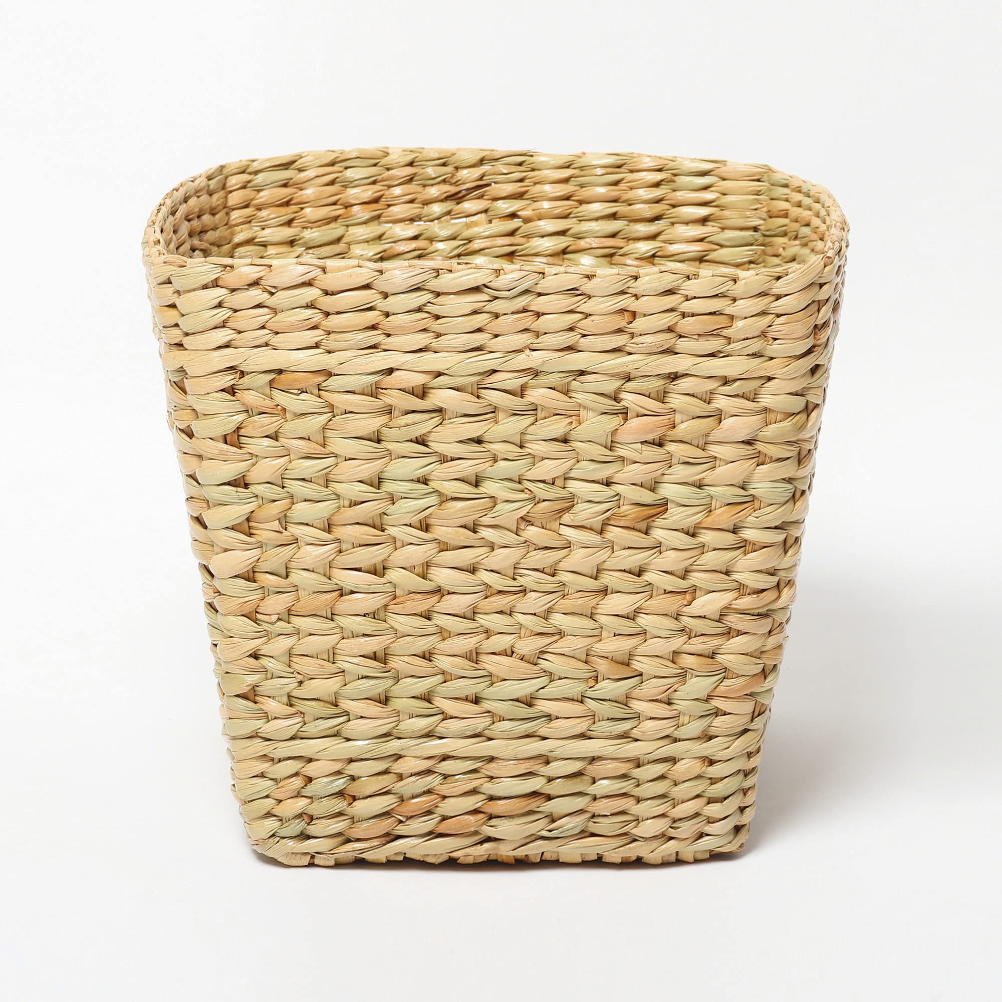 Biodegradable dustbin/Eco-Friendly dustbin/Stylish Cute dustbin/Dry Waste dustbin for eliminating Clutter/Perfectly Sized Straw/Dry Grass/Seagrass/Kouna Grass Room dustbin (Height - 8)-picture-24