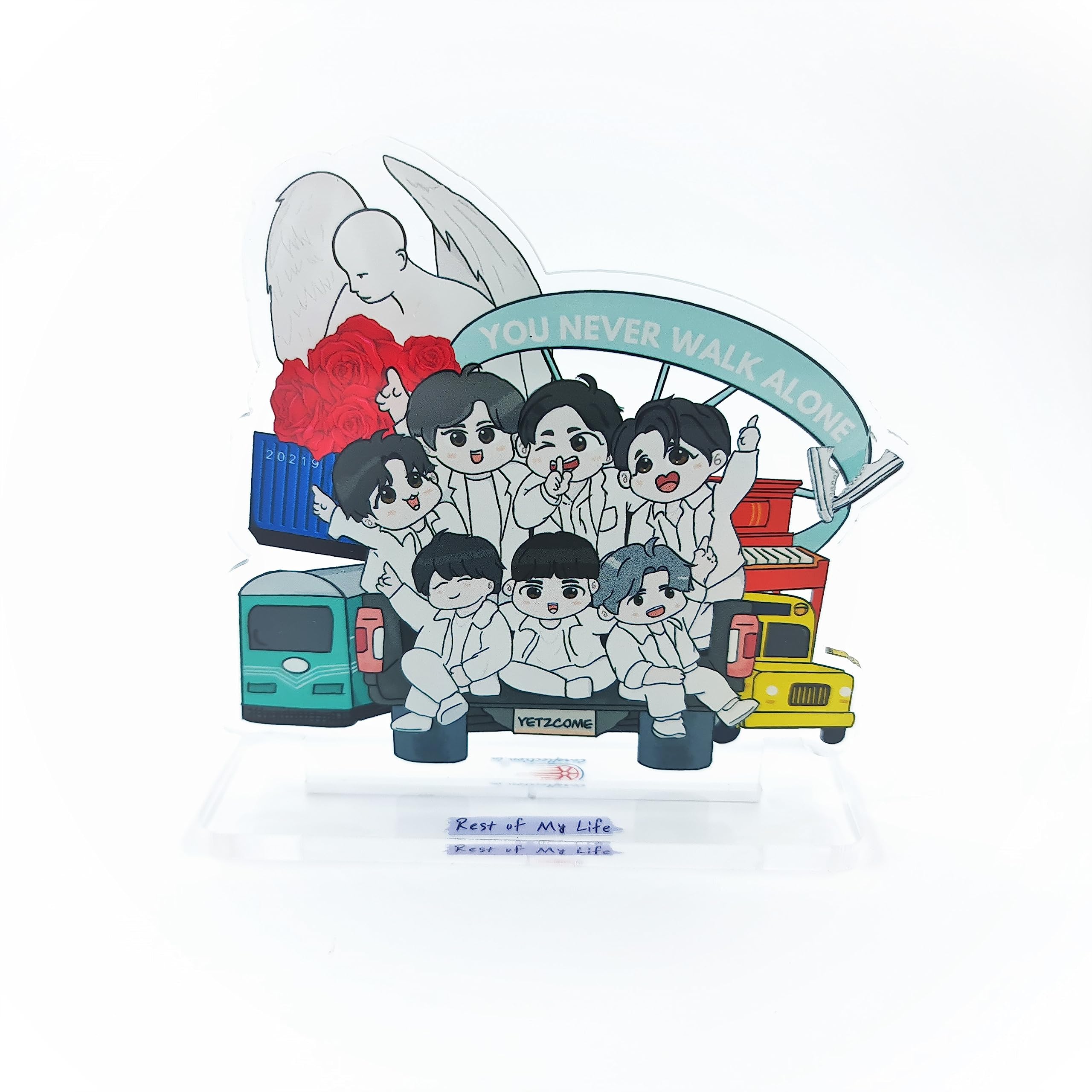 Buy Careflection Kpop BTS Cute Chibi Proof Yet to Come Standee