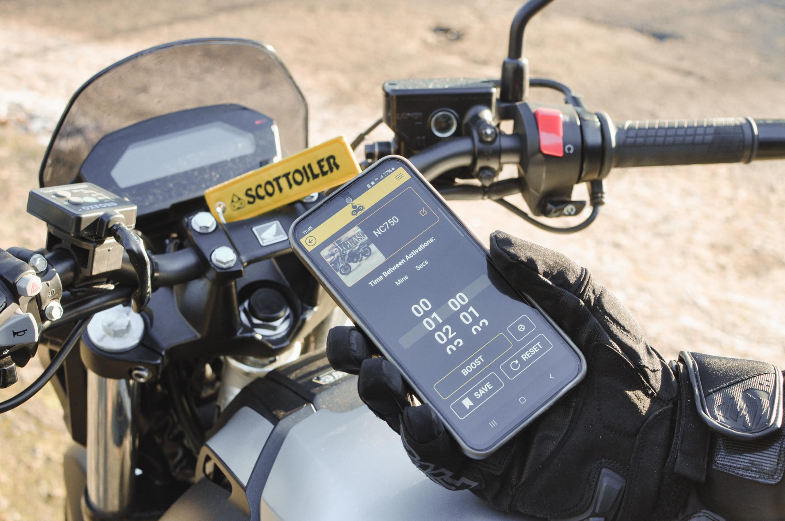 Scottoiler Micro xSystem 3.0+ - Engrasador automático de Cadena