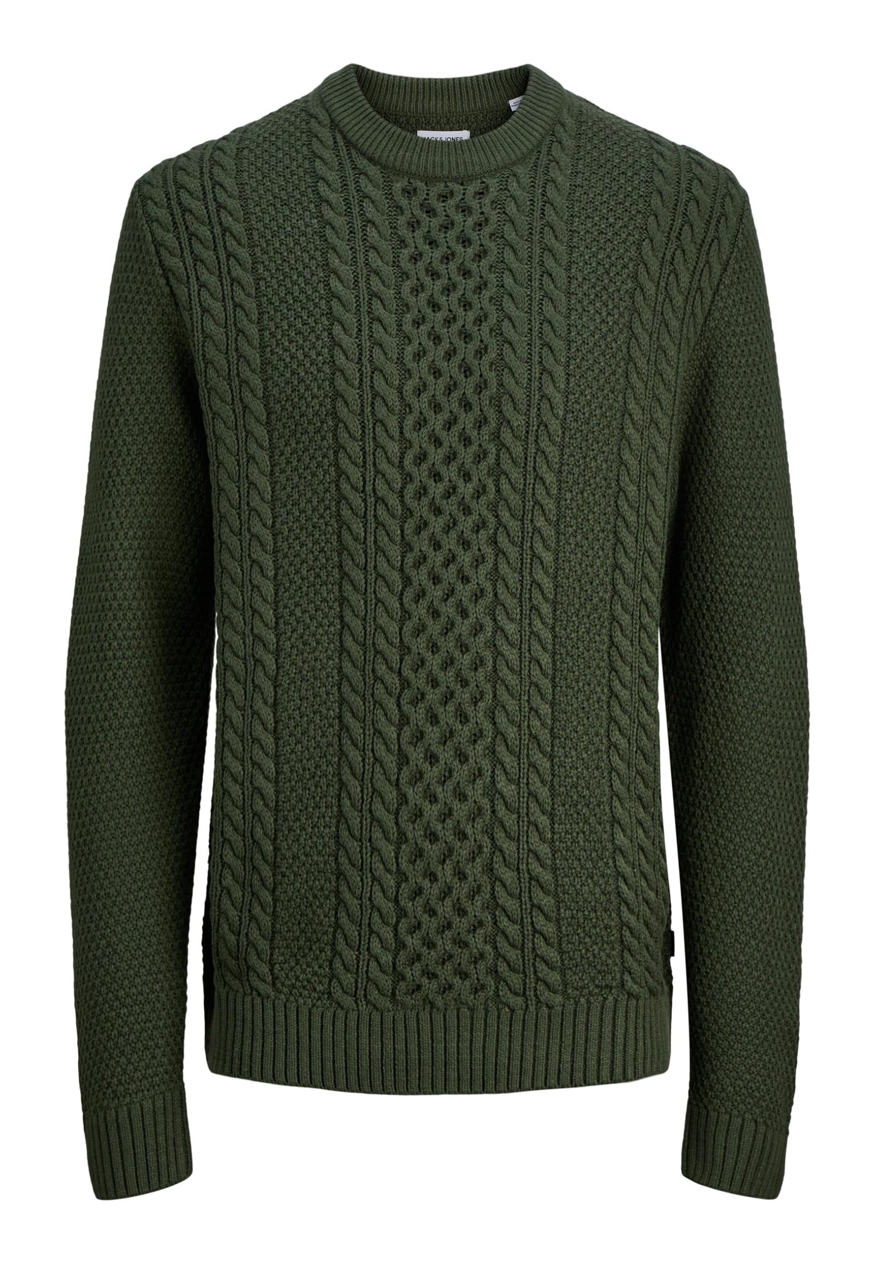 JACK & JONES Jjpaul Knit Crew Neck, Duffel Bag, L