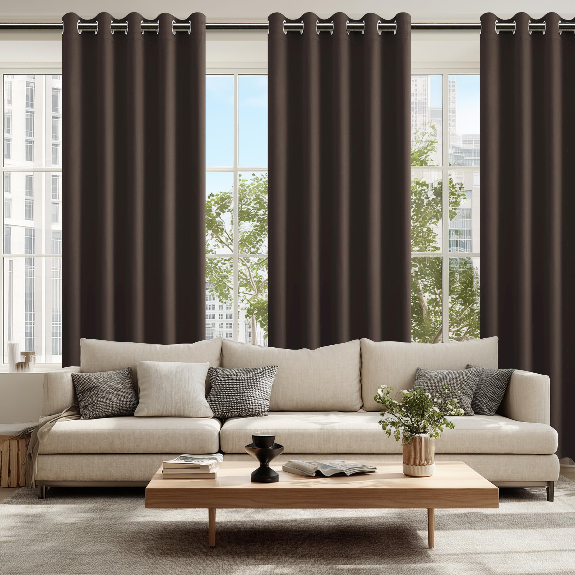 Amazon.com: Hiasan Blackout Curtains for Bedroom, 60 x 84 Inches