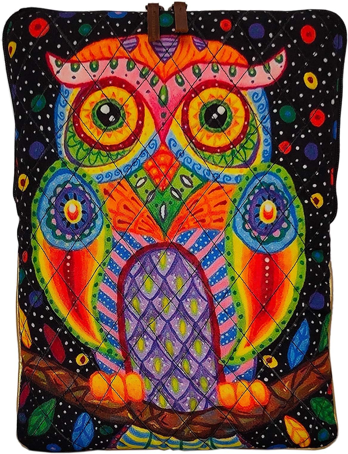 TNT Fashion - Multicolour Laptop Sleeve Slipcase Bag for Upto 14 inch Laptop/MacBook/Tablet, Poly Canvas Laptop Sleeve Bag with Washable Digital Print for Men and Women ( Multicolor 8 )