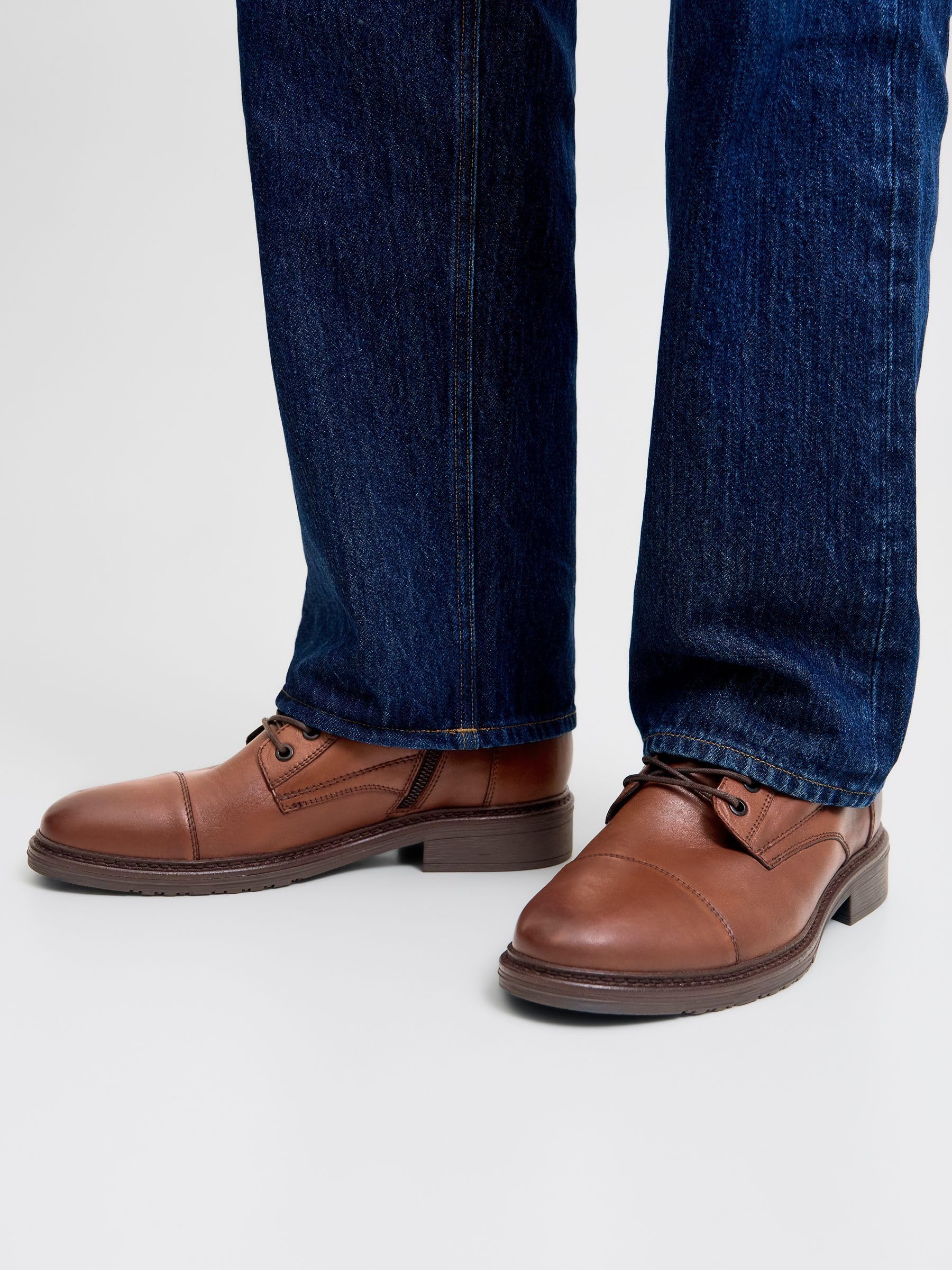 JACK & JONES Jfwwentworth Leather Boot Sn Jfwwentworth Bottes en cuir SnHomme