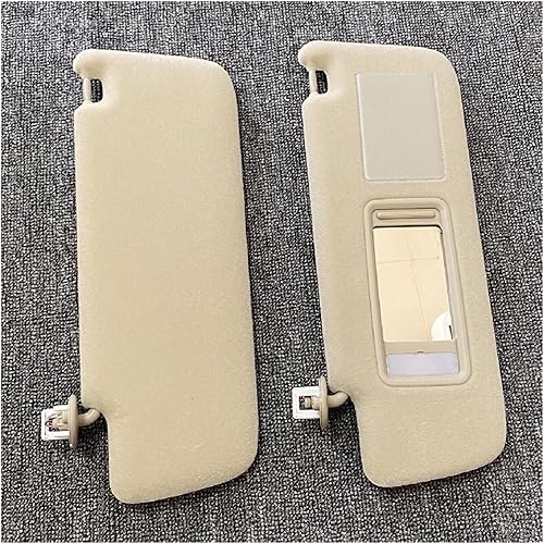Miniatura 4 de 1pc New Compatible with Land Cruiser Prado LC120 2700 4000 2002 2009 Car Inner Sunvisor Sun Visor Front Sunshield (Color  Beige New Left Side)