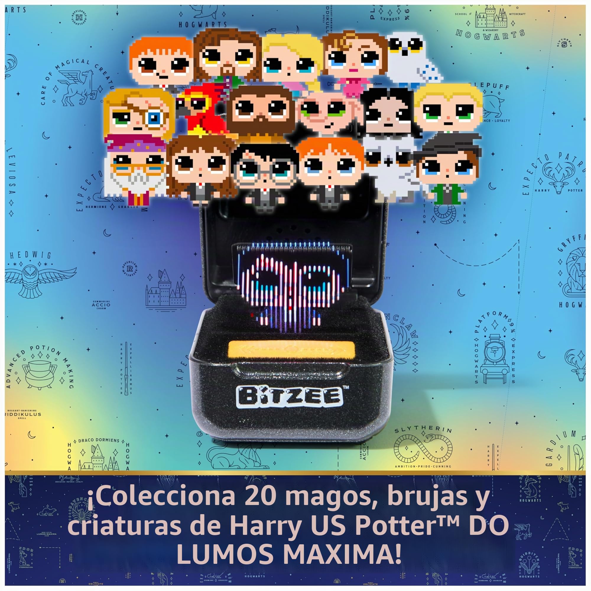 Bitzee Wizarding World Mascota Digital Harry Potter - Mascota Virtual con 20 Personajes Que Reacciona al Tacto con Interacciones y Sonidos - Juguetes Niños 5 Años + - Harry Potter Regalos