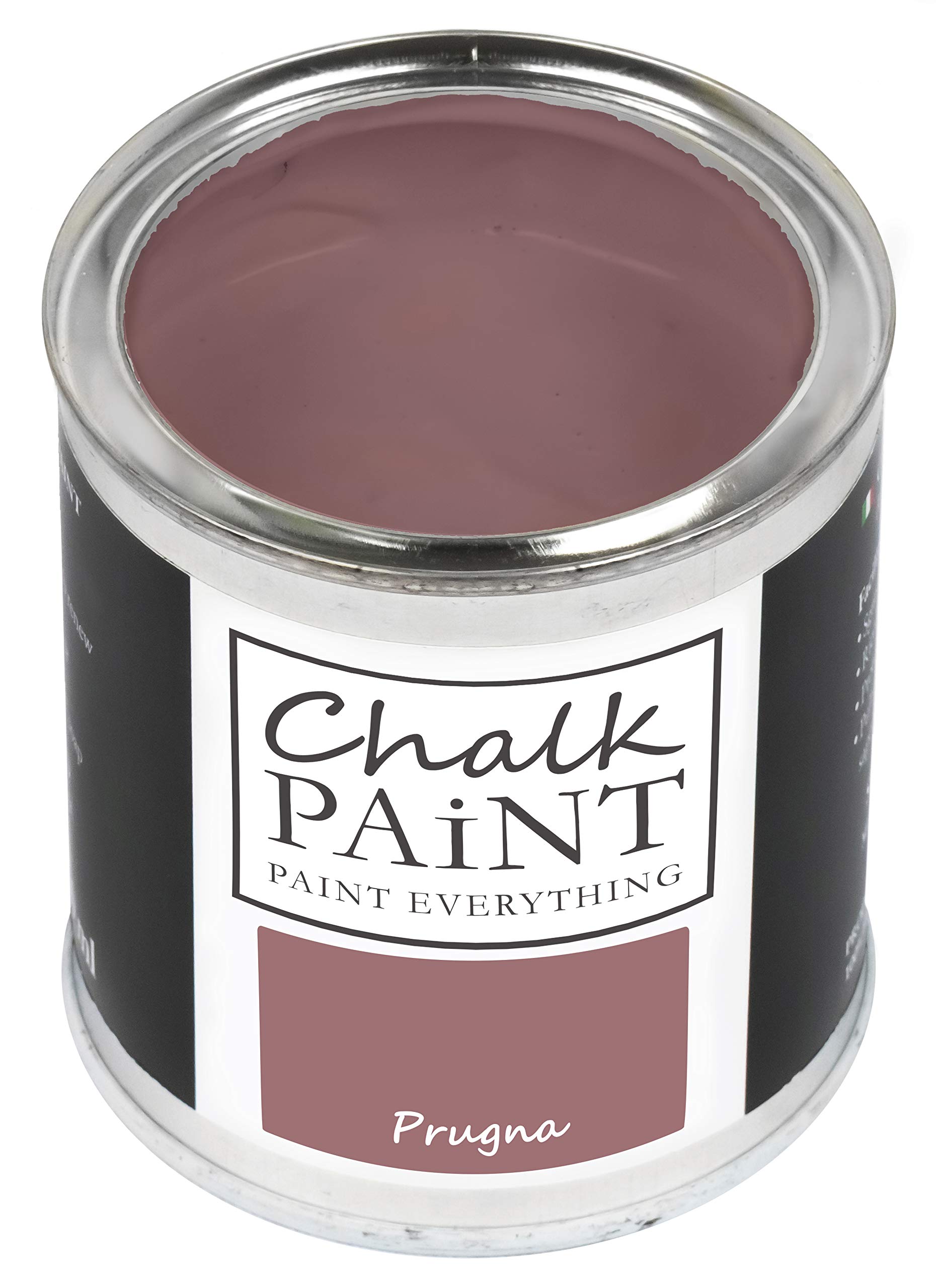 Chalk Paint Paint Everything Plum Chalk Paint Everything® Prugna (Plum) – 250 Ml Water-Based Chalk Paint For Shabby Chic Furniture, Décor, And Upcycling Projects – Non-Toxic, Easy To Apply