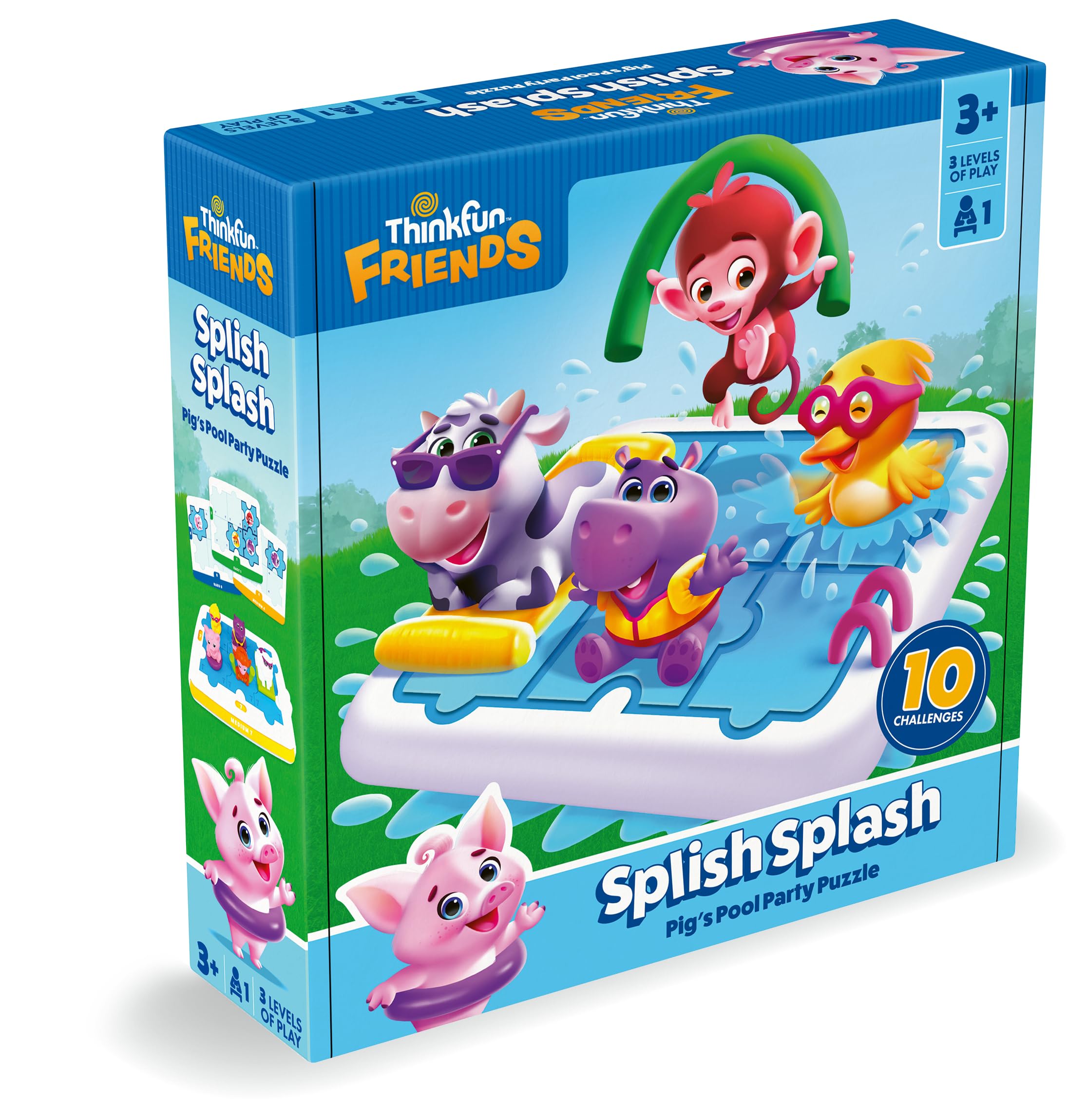 ThinkFun Friends Splish Splash Game - Boys Girls Age 3 Years Up - Educational Toddler Toys, Multicolor, Approximately 0.77 ft x 0.21 ft - Image 3