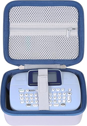 khanka Reemplazo de estuche de viaje duro para rotuladora Brother P-Touch PTM95, solo funda