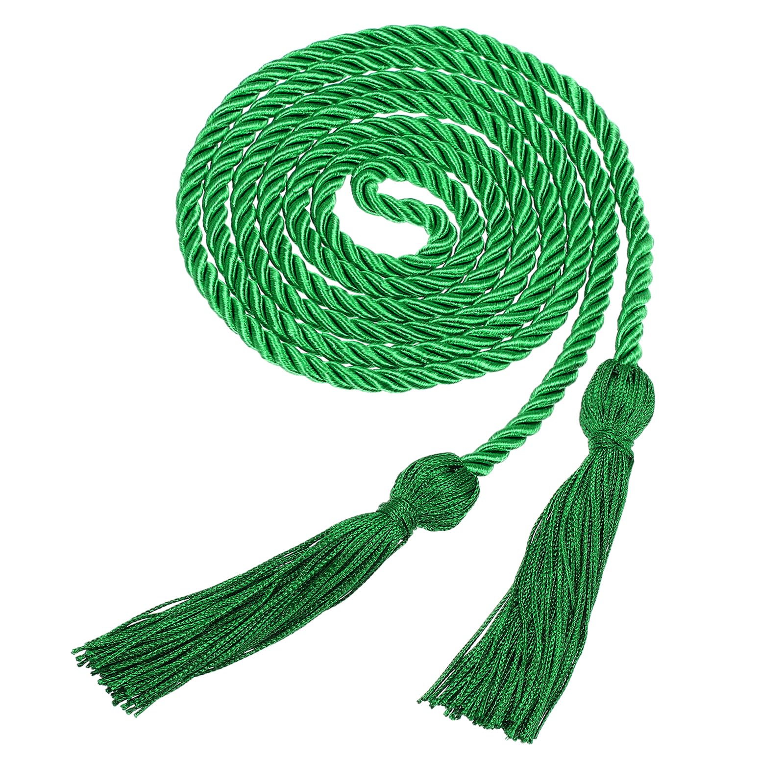 sourcing map 2025 Tassel Graduation, 67 Inch Long Honor Braided Graduation Cord, Elegant 2025 Tassels Charm for Graduation Accessories(Light Green, Pack of 1)