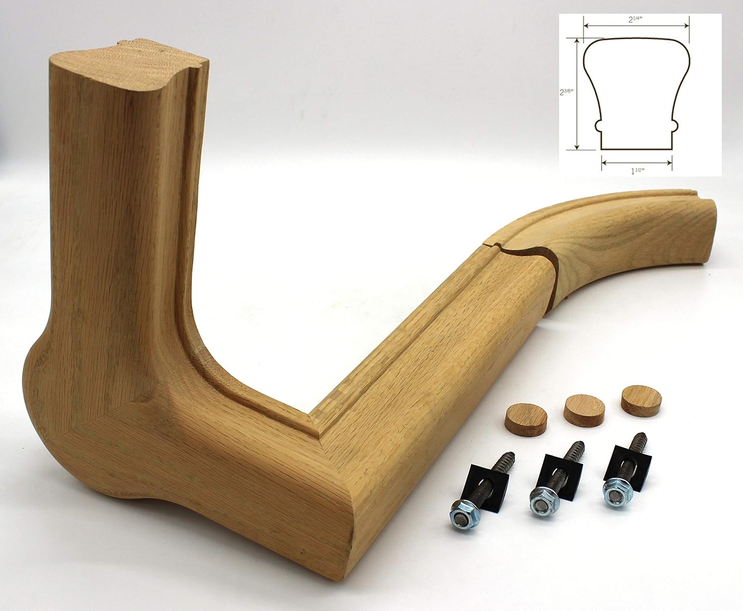 7086, Right Hand Gooseneck 2 Rise with Cap, 90 Degree Quarterturn, 6010 ...