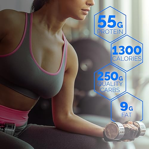 Miniatura 3 de ANS Performance N-Mass Muscle Mass Gainer - Proteína en polvo - Maximizador de masa muscular s 15lb (chocolate)