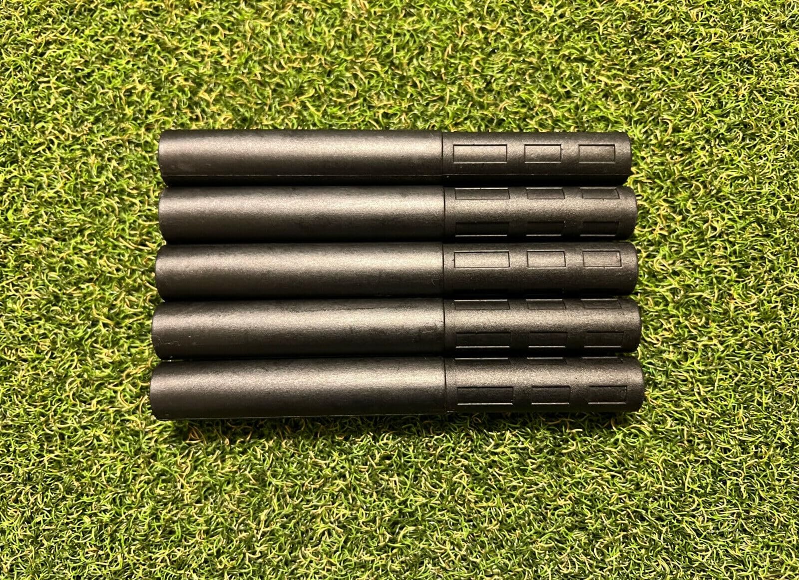 (5 Pack) Premium Graphite Golf Shaft Extender Extensions 3" .600 Butt Diameter
