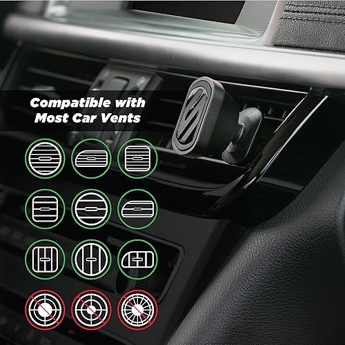 Miniatura 41 de Scosche MMD-RPSP1 MagicMount Select - Soporte magnético para teléfono de automóvil, soporte magnético fuerte para iPhone y Android, soporte