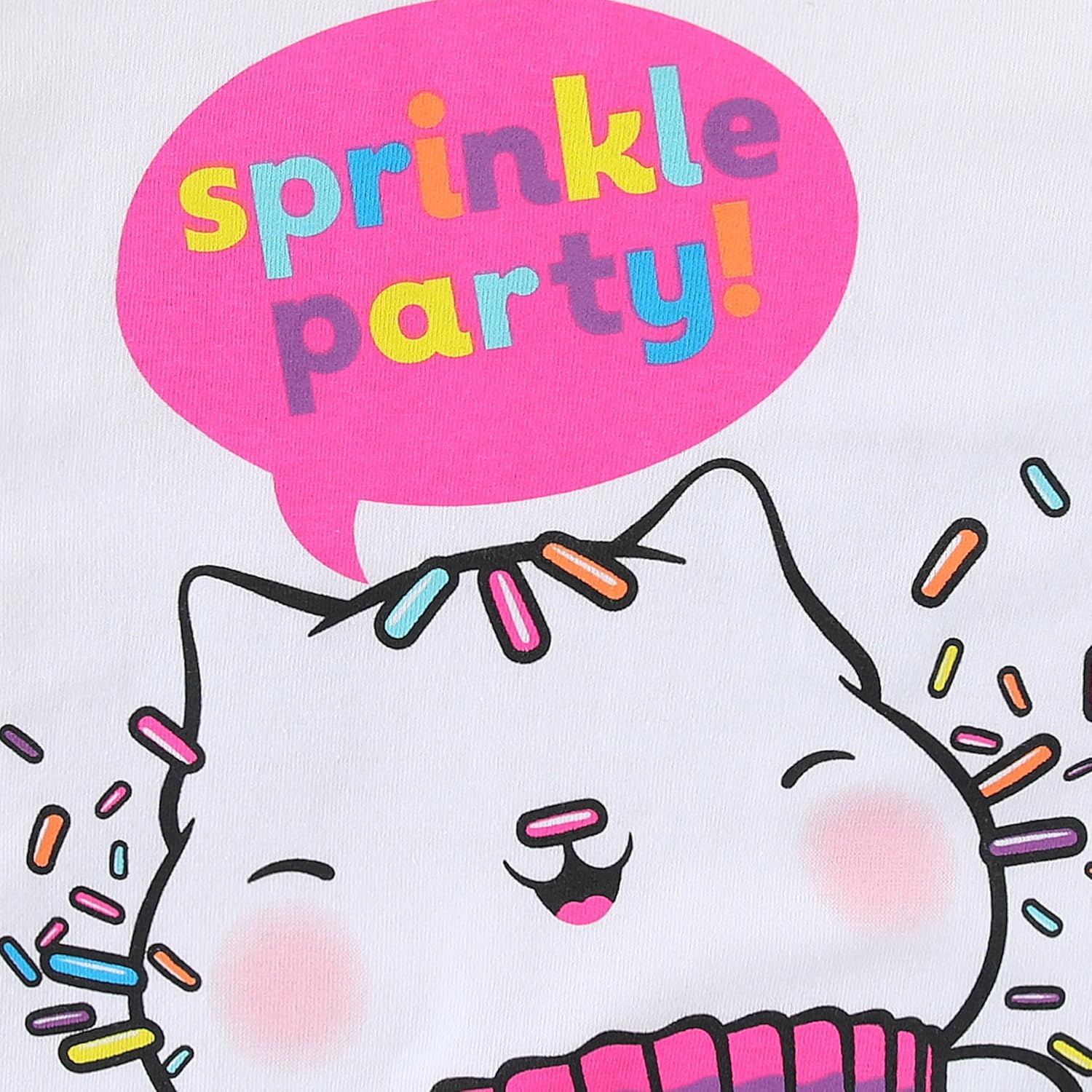 DREAMWORKS GABBY'S DOLLHOUSE Universal Girls 3 Pack Short Sleeve T-Shirt for Big Kids - Image 6