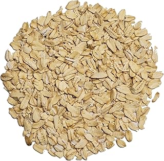Organic Rolled Oats old fashion gluten free non-GMO, Whole Grain Vegan B...
