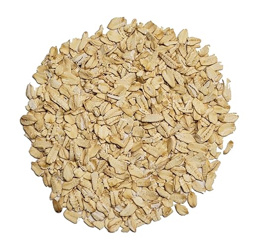 Organic Rolled Oats old fashion gluten free non-GMO, Whole Grain Vegan Bulk (7 LB)
