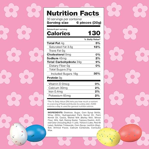 Miniatura 5 de Hershey's Whoppers Robin EGGS - Bolas de leche malteada de chocolate, paquete a granel de 2 libras